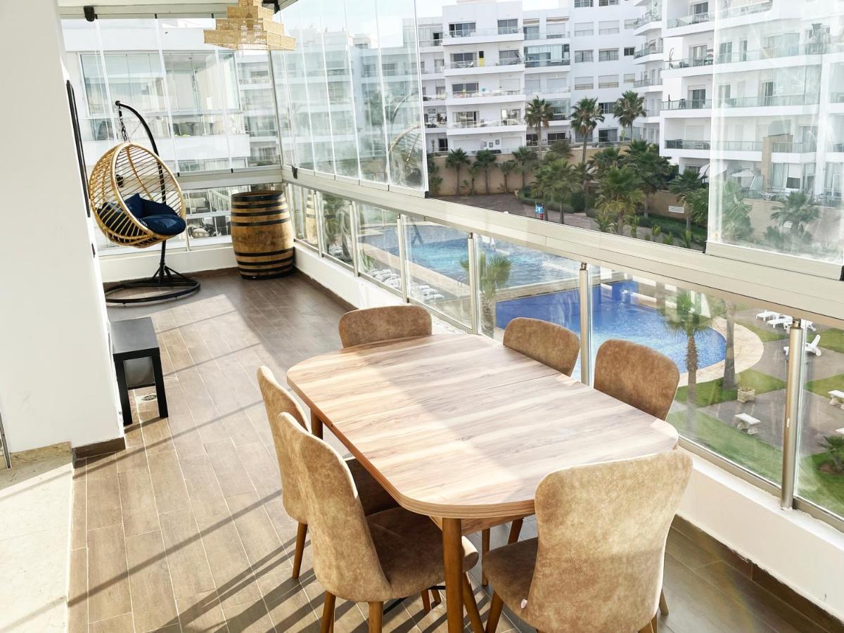 Peninsula Dar Bouazza Superbe appartement en résidence avec piscine activités Exterior foto