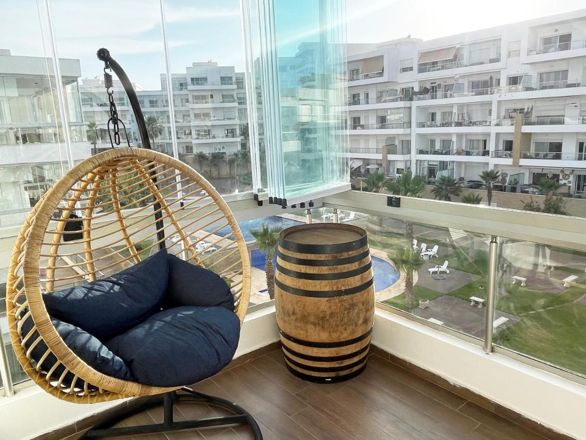 Peninsula Dar Bouazza Superbe appartement en résidence avec piscine activités Exterior foto